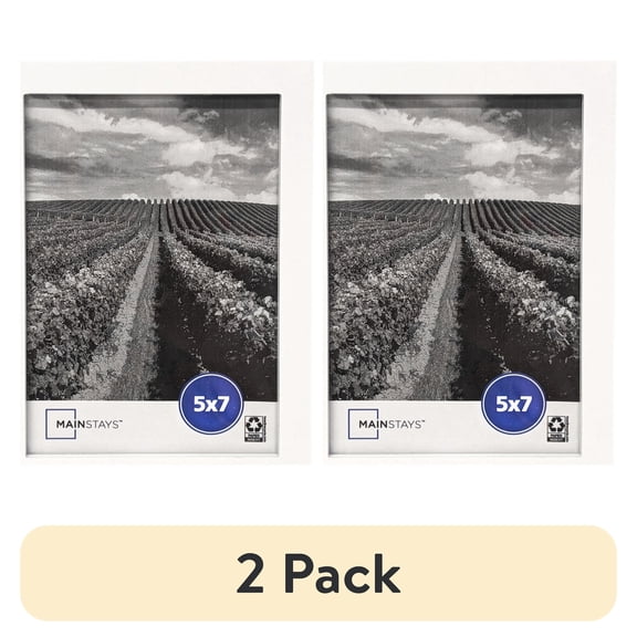 Mainstays Picture Frames, Linear Profile (Multiple Sizes, Color, and Quantity)