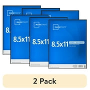2 pack Mainstays   8.5x11 Picture Frame   Black Front Loading Document Frame Set of 3 Wall Photo Frame