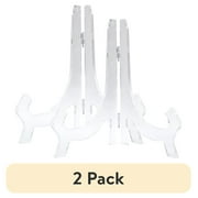 2 pack 2 pack Mainstays Clear Acrylic Tabletop Display Easel, 1 Piece