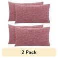 thumbnail image 1 of (2 pack) Mainstays Adult Jersey Extra Soft Pillowcase Set, King, Apricot Crackle, 2-Pieces, 1 of 6