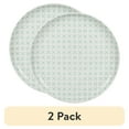 thumbnail image 1 of (2 pack) Mainstays Alessandra Mint 4-pack Stoneware Dinner Plate Set, 10.5", 1 of 10