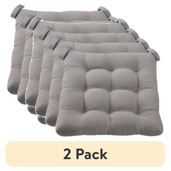 Mainstays Textured Chair Seat Pad (Chair Cushion)
