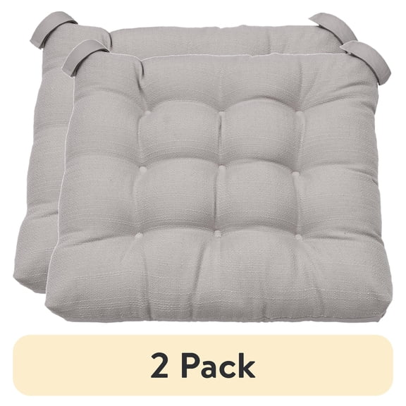 Mainstays Textured Chair Seat Pad (Chair Cushion)