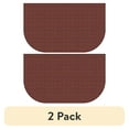 thumbnail image 1 of (2 pack) Mainstays Comfort Mate D Anti-fatigue Kitchen Mat, Burgundy, 1.5' x 2.5', 1 of 6