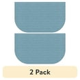 thumbnail image 1 of (2 pack) Mainstays Comfort Mate D Kitchen Mat; Teal, 1.5' x 2.5', 1 of 6