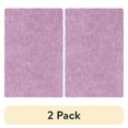 thumbnail image 1 of (2 pack) Mainstays Confetti Pink Purple Shag Youth Indoor Area Rug, 3' x 4'8", 1 of 8