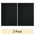 thumbnail image 1 of (2 pack) Mainstays Dylan Solid Diamond Olefin Black Indoor Area Rug, 5' x 7', 1 of 9