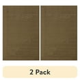 thumbnail image 1 of (2 pack) Mainstays Dylan Solid Diamond Olefin Brown Indoor Area Rug, 4'x5'4", 1 of 10