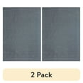 thumbnail image 1 of (2 pack) Mainstays Dylan Solid Diamond Olefin Navy Blue Indoor Area Rug, 7' x 10', 1 of 9