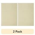 thumbnail image 1 of (2 pack) Mainstays Dylan Solid Diamond Traditional Beige Indoor Area Rug, 5' x 7', 1 of 9