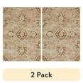 thumbnail image 1 of (2 pack) Mainstays Global Persian Rust Indoor Area Rug, 5' x 7', 1 of 8