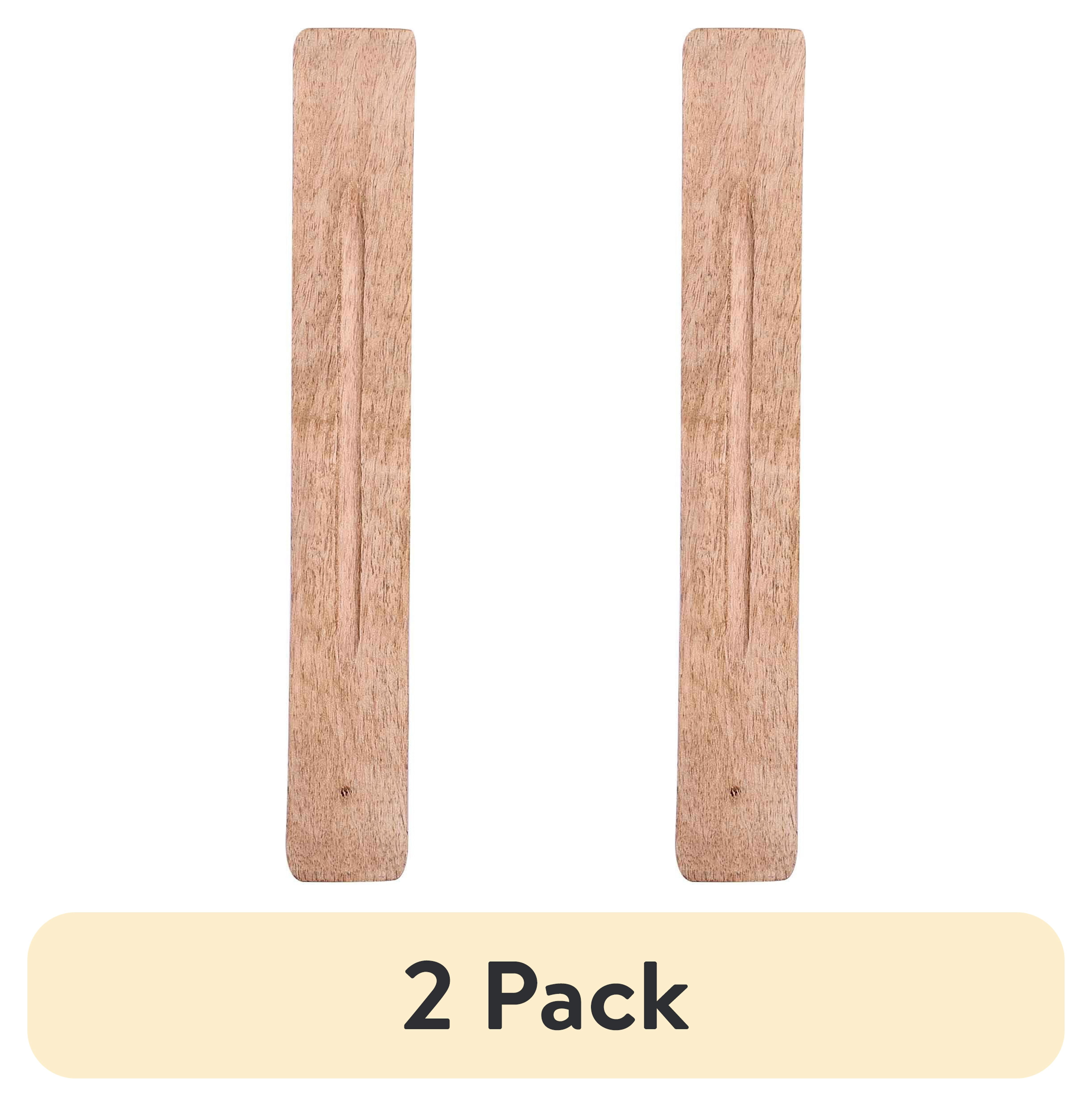 (2 pack) Mainstays Incense Ash Catcher, Light Wood