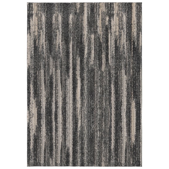 (2 pack) Mainstays Jasper Gray Abstract Indoor Area Rug, 7' x 10'