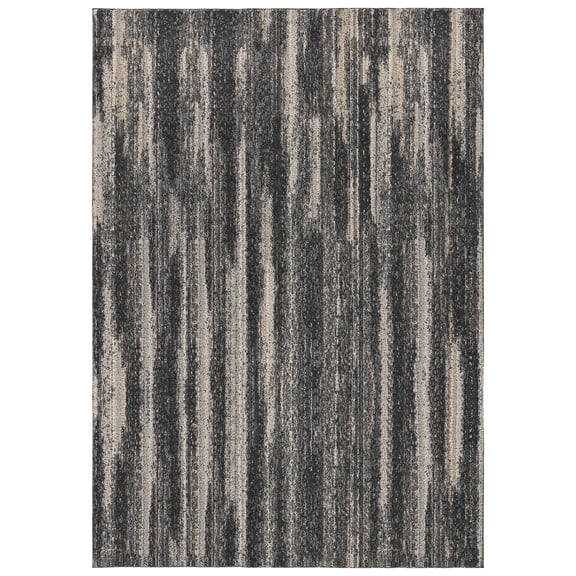 (2 pack) Mainstays Jasper Gray Abstract Indoor Area Rug, 7' x 10'