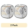 thumbnail interactive-video image 1 of (2 pack) Mainstays Jumbo Mesh Pop-Up Laundry Hamper, White, Adult, 1 of 10