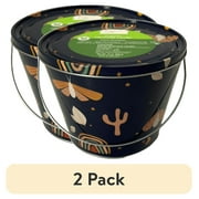 (2 pack) Mainstays MS Blue Moth Outdoor Insect & Pest Repellent Candle Bucket, 24 oz