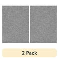 thumbnail interactive-video image 1 of (2 pack) Mainstays 47"x65" Gray Microfiber Plush Shag Area Rug – Soft, Durable Indoor Rug for Living Room, Bedroom, or Dining Room, 1 of 12
