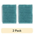 thumbnail image 1 of (2 pack) Mainstays Performance Textured Bath Towel, 30" x 54", Cool Water, 1 of 6