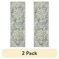 thumbnail interactive-video image 1 of (2 pack) Mainstays Persian Fringe Runner Area Rug, Ivory, 1'8" x 5', 1 of 9