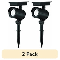 Mainstays Solar Powered LED Landscape Spotlight, 100 Lumens - Walmart.com