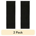 thumbnail image 1 of (2 pack) Mainstays Solid Casual Black Polyester Shag Indoor Hallway Runner Rug, 1'9"x5', 1 of 7