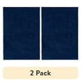 thumbnail interactive-video image 1 of (2 pack) Mainstays Traditional Solid Navy Youth Shag Indoor Area Rug, 5'x7', 1 of 9