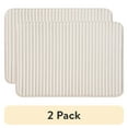thumbnail image 1 of (2 pack) Mainstays Tan Performance Foam 20"x 32" Bath Rug, 1 of 9