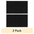 thumbnail interactive-video image 1 of (2 pack) Mainstays Titan Solid Black Durable Indoor Utility Accent Rug, 17"x30", 1 of 9