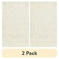 thumbnail image 1 of (2 pack) Mainstays Traditional Solid Ivory Tufted Shag Indoor Accent Rug, 2'6"x3'10", 1 of 10