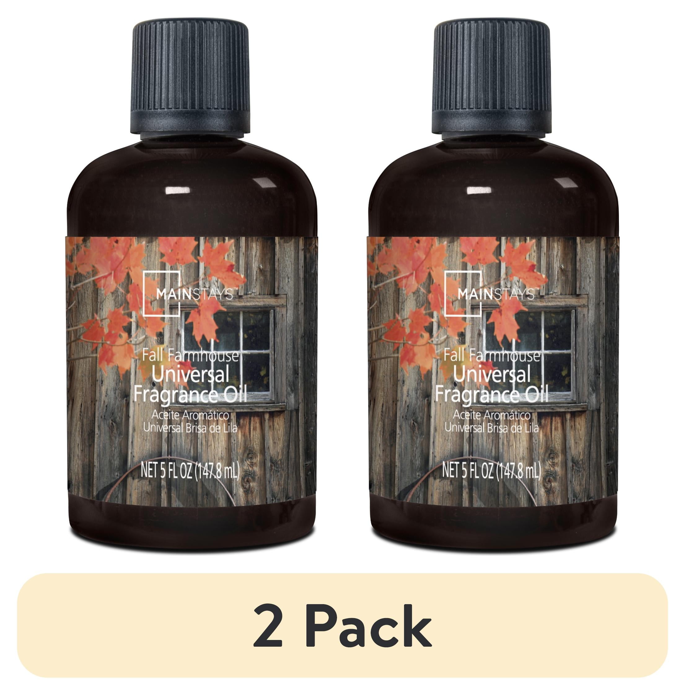 (2 pack) Mainstays Universal Fragrance Oil, Fall Farmhouse, 5 fl oz