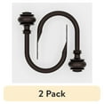 thumbnail image 1 of (2 pack) Mainstays 2 Urn Curtain Holdbacks, Bronze, 1 of 8