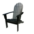 thumbnail image 1 of (2 pack) Mainstays Wood Outdoor Adirondack Chair, Black, 1 of 8