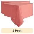 thumbnail image 1 of (2 pack) Mainstays Yale Fabric Tablecloth, Brick, 60"W x 102"L Rectangle, 1 of 6
