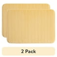 thumbnail interactive-video image 1 of (2 pack) Mainstays Yellow Performance Foam 20"x 32" Bath Rug, 1 of 10