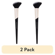 (2 pack) Walmart Angled Blush Makeup & Cosmetic Brush to Sculp & Contour the Face, Black, 1 Count