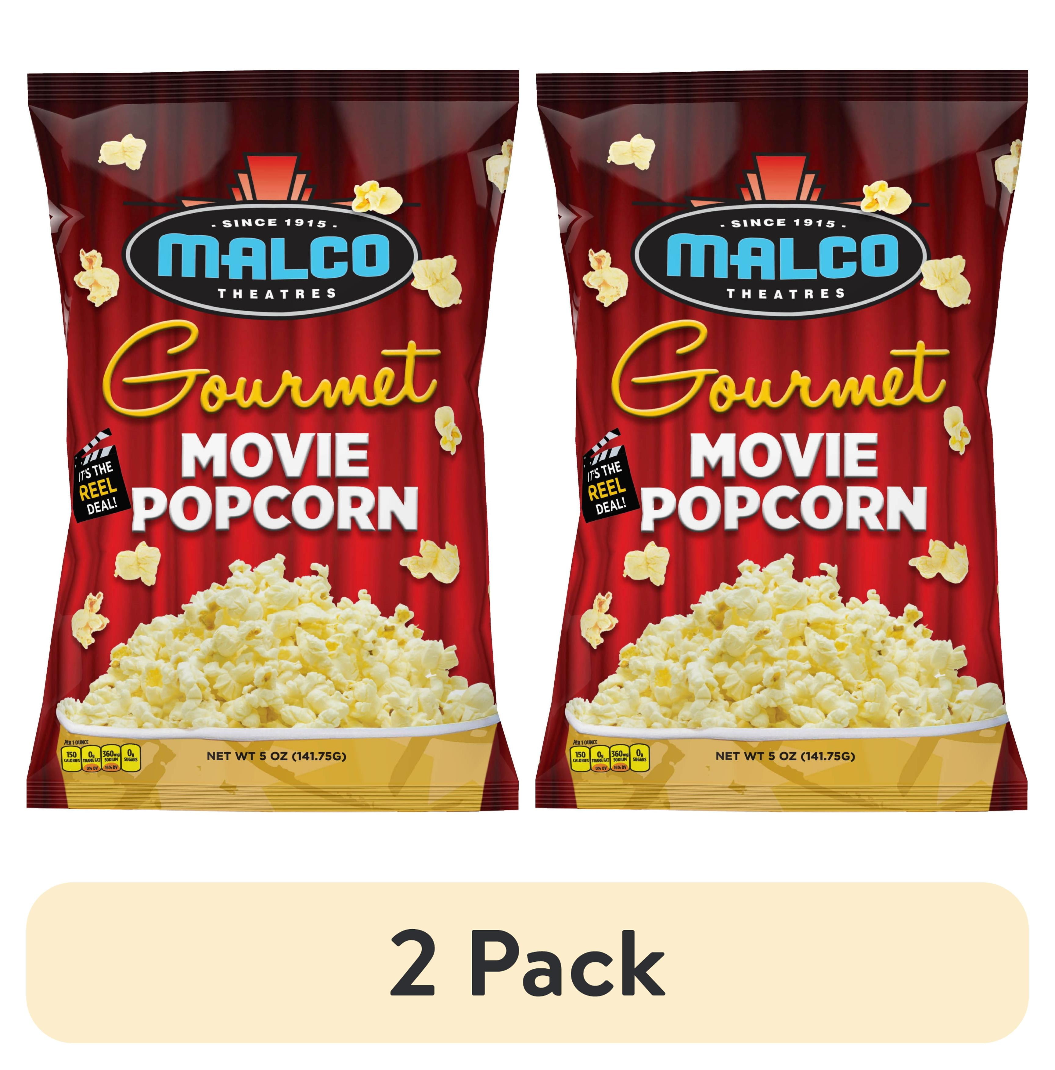 (2 pack) Malco Gourmet Movie Popcorn 5 oz