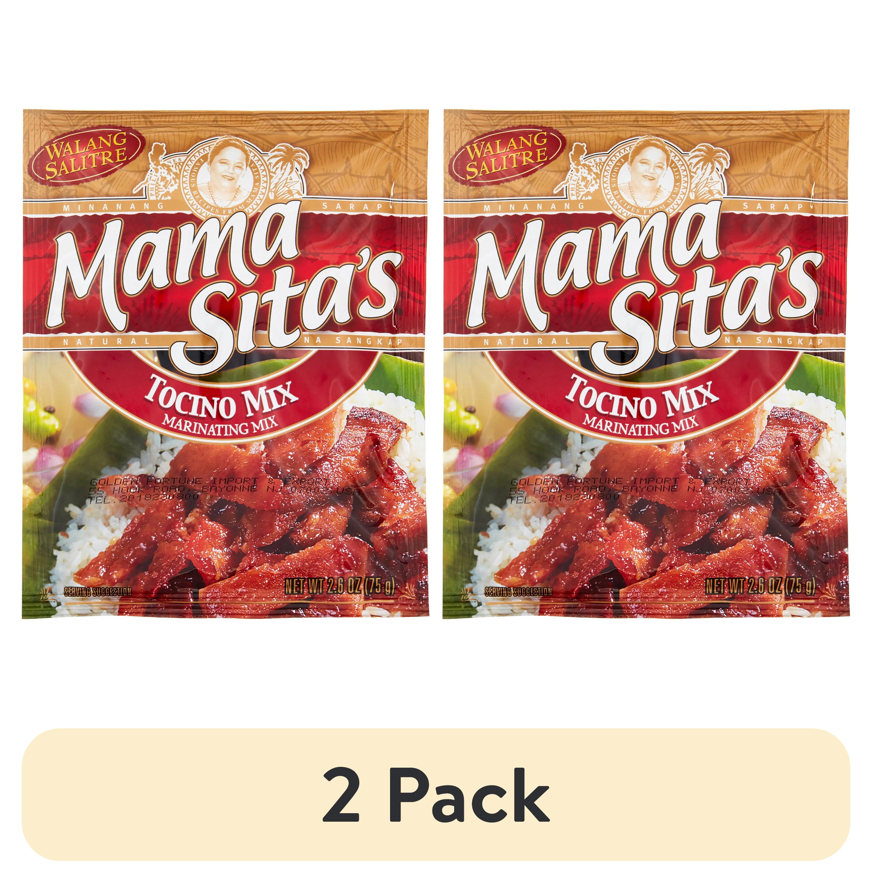 (2 pack) Mama Sita Marinating Mix (Tocino), 75 Gram - Walmart.com