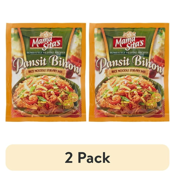 (2 pack) Mama Sita Pansit Bihon Stir Fry Mix, 40 Gram
