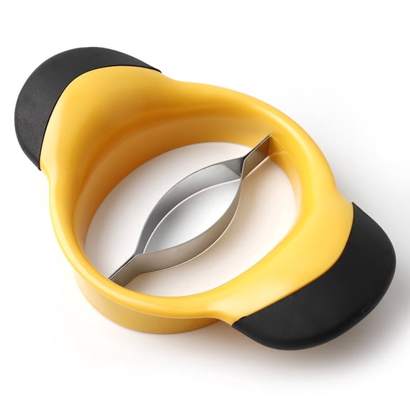 2 pack Mango Slicer Peeler Cutter Splitter Pitte with Stainless Steel Blade Fruit Divider Ergonomic Rubber Grip Handle Non Slip Extra Large Mango Cutter Divider