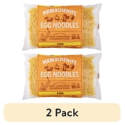 (2 pack) Manischewitz Fine Egg Noodles, 12 oz
