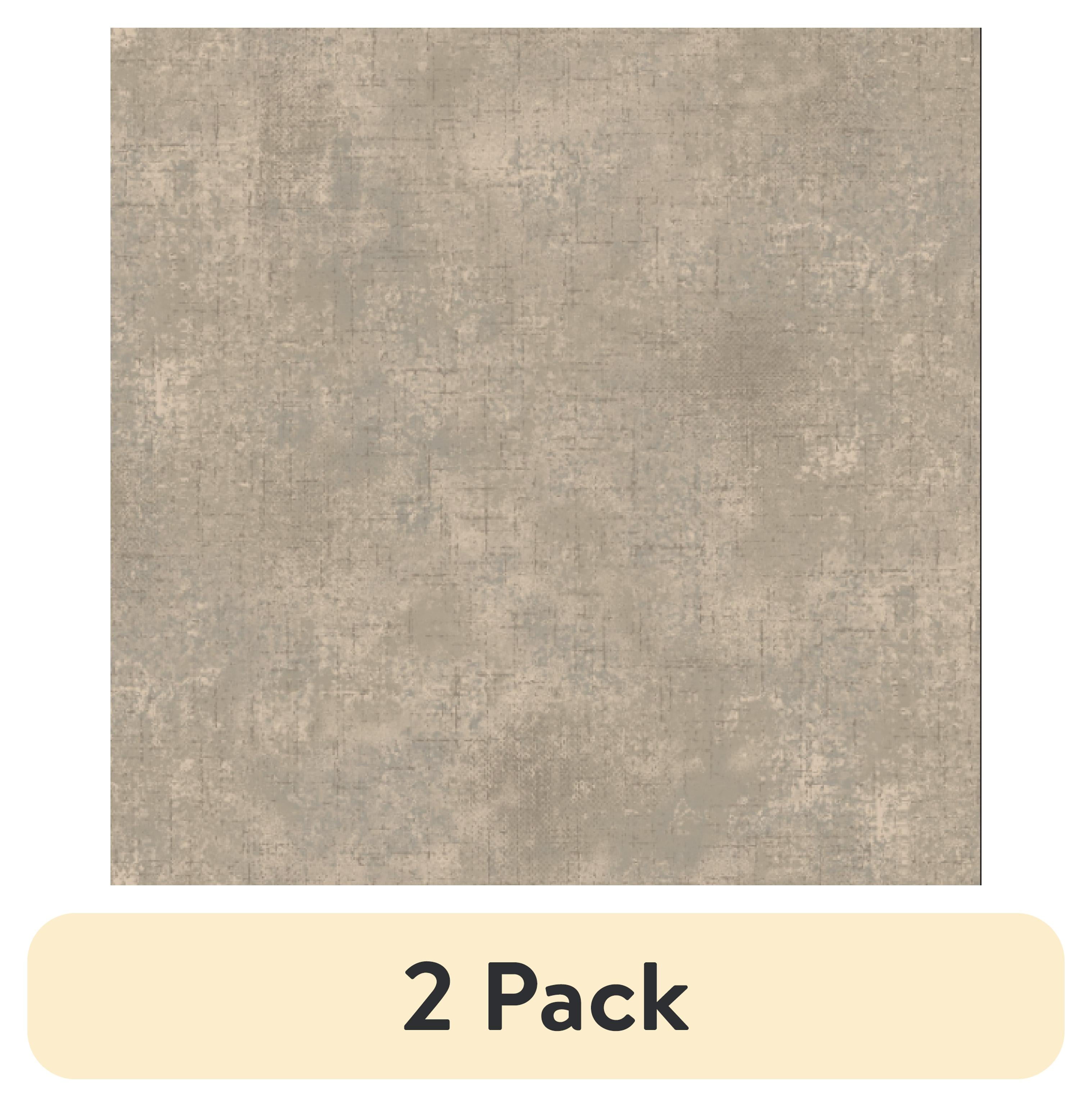 (2 pack) Marcus Brother 100% Cotton 44" x 1 Yard Precut Tarnished Textured Dark Grey Print Fabric, 1 Each