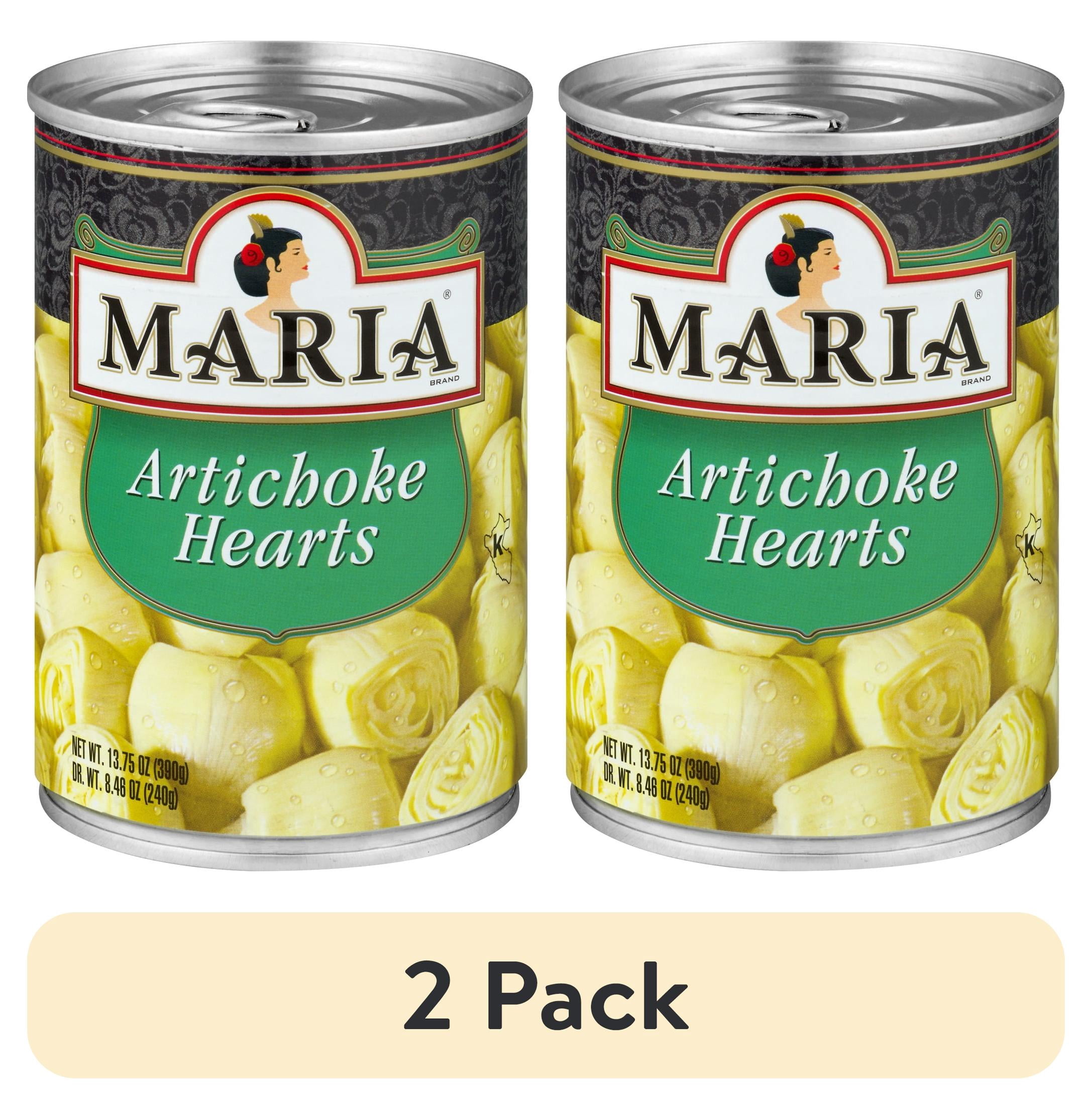 2 pack) Maria Artichoke Hearts, 13.75 oz, Can - Walmart.com