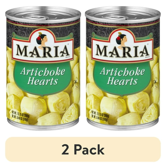(2 pack) Maria Artichoke Hearts, 13.75 oz, Can