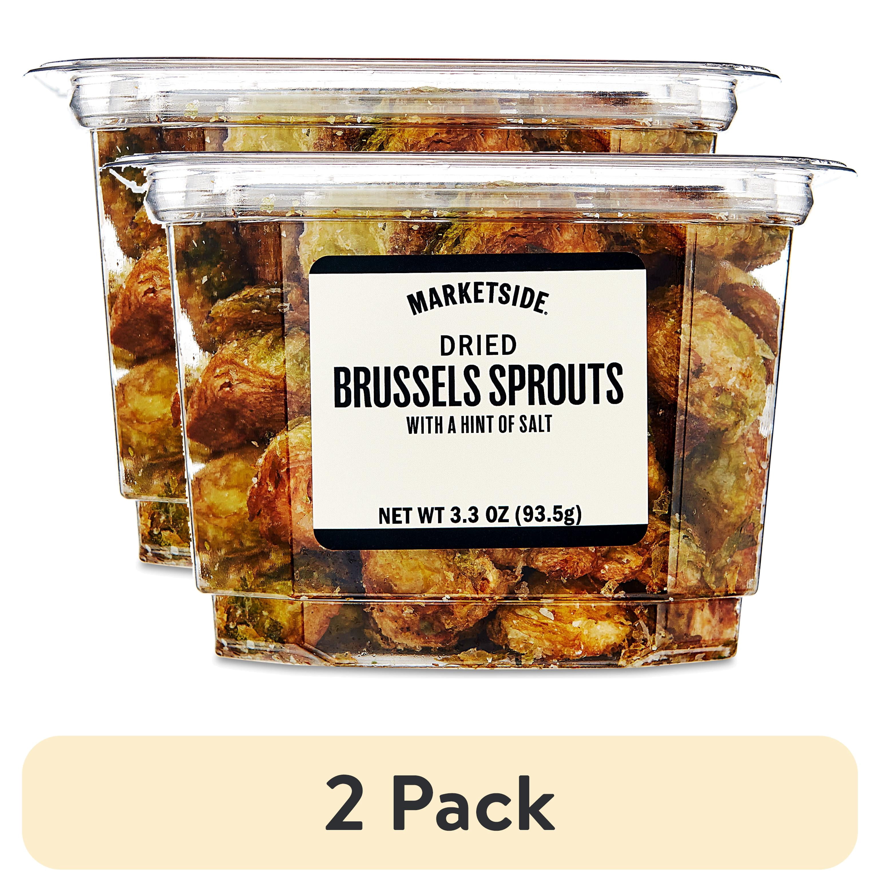 (2 pack) Marketside Dried Brussel Sprouts, 3.3 oz