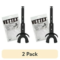(2 pack) Markwort Vettex Doubleguard Mouthguard for Football - Adult, Black