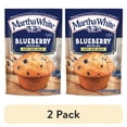 thumbnail image 1 of (2 pack) Martha White Blueberry Muffin Mix, 7 oz Bag, 1 of 10
