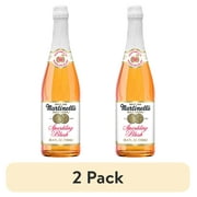 (2 pack) Martinelli's Sparkling Blush, 25.4 fl oz Glass Bottle