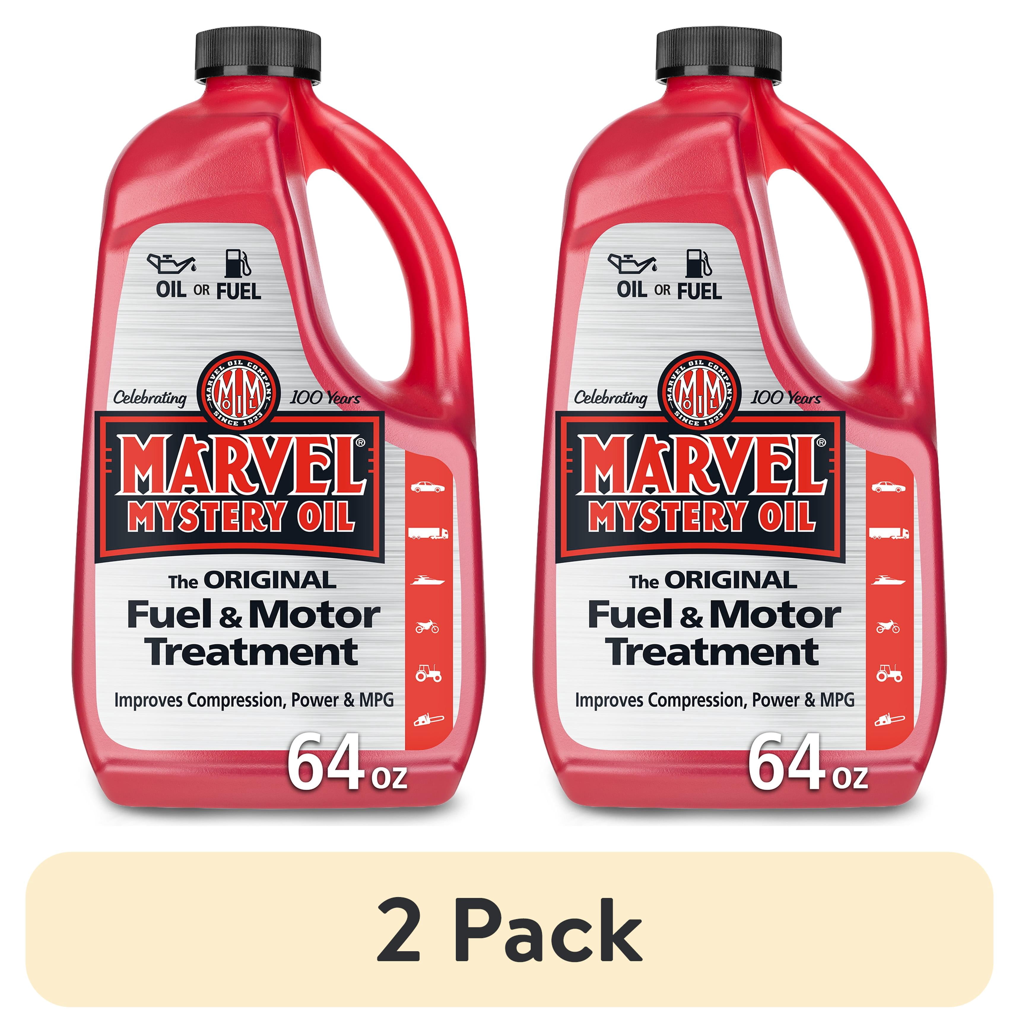 2 pack) Marvel Mystery Oil - Automotive Additive Oil Enhancer and