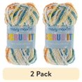 thumbnail image 1 of (2 pack) Mary Maxim Y011-27 Scrub It Yarn, Splash, 1 of 12