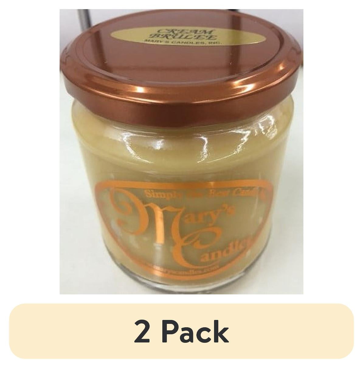 (2 pack) Mary's Candles Long Burning 2-Wick Soy Wax Jar Candle, Multi-Scent, Multi-Color